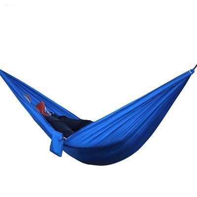 Portable Nylon Parachute Hammock for Backpacking — One Person, 150 kg