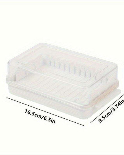 Airtight Butter & Cheese Keeper - Ideal Storage Solution for RVs and Fridge Organization