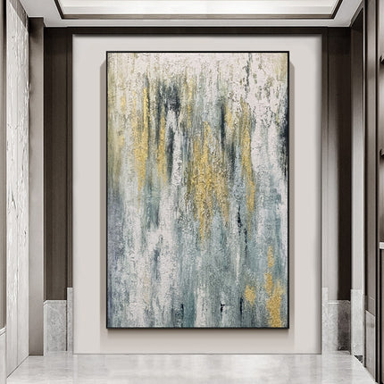 Abstract Rimless Living Room Decorative Mural