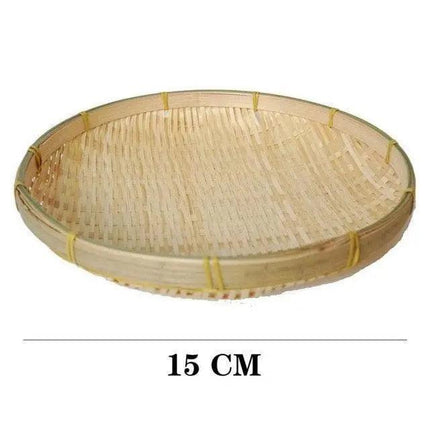 30CM Artisan Bamboo Fruit and Bread Serving Tray - Très Elite