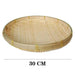 Natural Elegance 30CM Bamboo Fruit and Bread Storage Tray