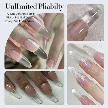 30g Ultra Clear UV Hard Gel for Exquisite Nail Extensions and Maximum Durability - Très Elite