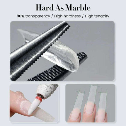 30g Ultra Clear UV Hard Gel for Exquisite Nail Extensions and Maximum Durability - Très Elite