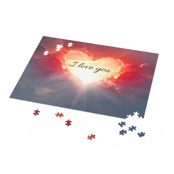 Enchanting Valentine's Day Jigsaw Puzzle Set - Exciting 120, 252, 500-Piece Bundle for Endless Entertainment