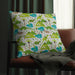 Waterproof Outdoor Floral Pillows - Durable Polyester Broadcloth Cover - Easy Maintenance