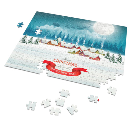 Joyful Christmas Puzzle Set - Engaging Holiday Fun for Everyone