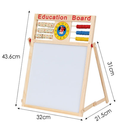 Learning Multifunctional Double Sided Magnetic Drawing Board For Kids