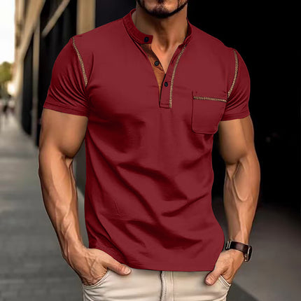 Peekaboo Studio Men's Quick Dry Polo Shirt - Breathable Cotton Blend