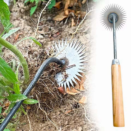 Sustainable Sunflower Trowel With Wooden Handle For Effortless Weeding