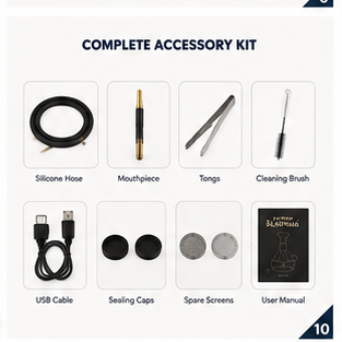 Arabian Electric Hookah — Rechargeable, Fast Heating, Carbon-Free Operation Water Pipes & Bongs new-fast-shipping-arabian-electric-hookah-rechargeable-smoker-fast-heating-carbon-free Home & Kitchen > Kitchen & Dining > Smoking Accessories > Hookahs