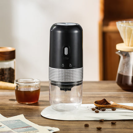 Peekaboo Studio Portable Electric Ceramic Coffee Grinder - USB Recharg