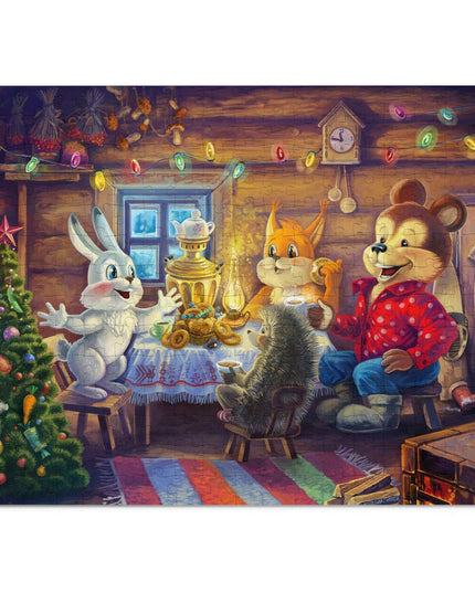 Holiday Cheer Jigsaw Puzzle - Premium Family Fun