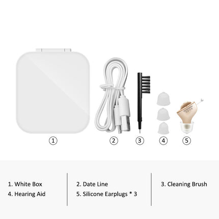 Peekaboo Studio Wireless Digital Hearing Aid for Elderly - Sound Ampli