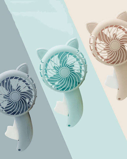 Giant Cartoon Hand-Held Pressure Fan for Kids