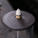 Time To Run Windscreen Backflow Incense Burner - Purple Sand Pottery Home Decor Piece