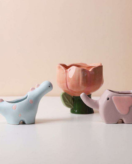 Elegant Handcrafted Ceramic Planters for Succulents: Transform Your Outdoor Space