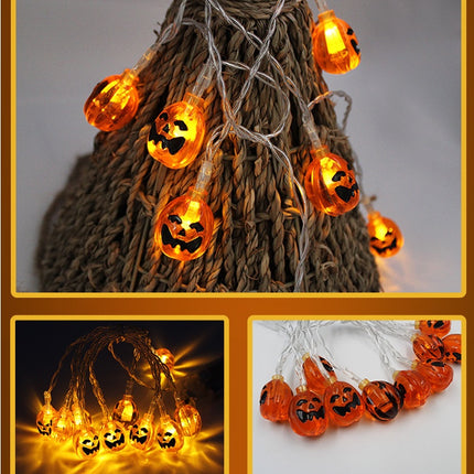 Très Elite LED Pumpkin String Lights - Waterproof & Energy Efficient