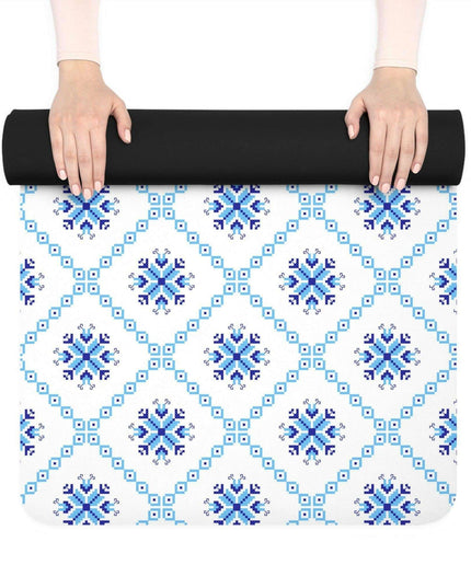 Exquisite Microfiber Suede Yoga Mat for Elegant Practices by Maison d'Elite