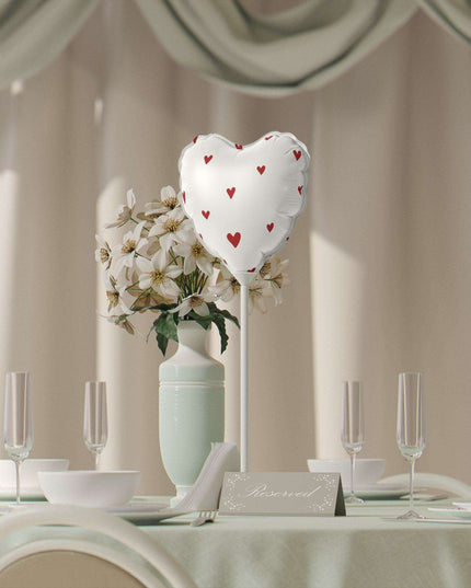 Customizable 6" Stylish Matte Balloon Collection - Perfect for Romantic Occasions