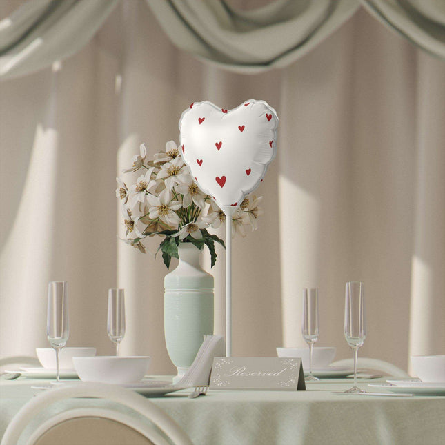 Customizable 6" Stylish Matte Balloon Collection - Perfect for Romantic Occasions