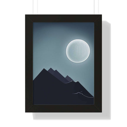 Celestial Harmony Eco-Conscious Framed Art Print