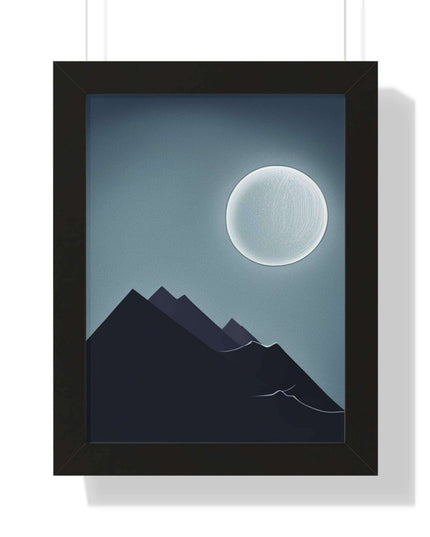 Celestial Harmony Eco-Conscious Framed Art Print