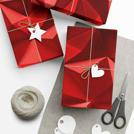 Eco-Friendly Elegance: Luxe Christmas Gift Wrap Set in Matte & Satin