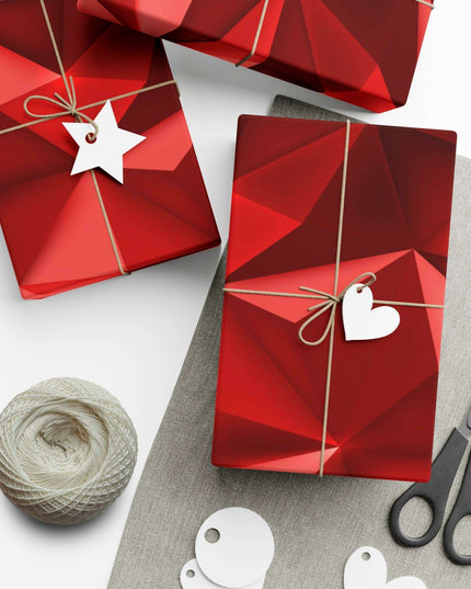 Eco-Friendly Elegance: Luxe Christmas Gift Wrap Set in Matte & Satin