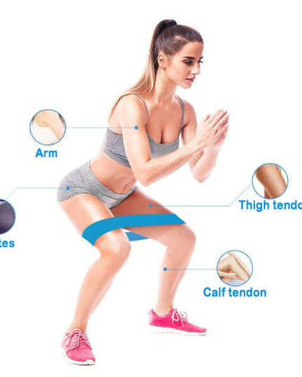 Resistance Bands Sealing Elastic Booty Sport Bodybuilding Rubber Band For Fitness Gym Leagues Equipment Sports Mini Yoga