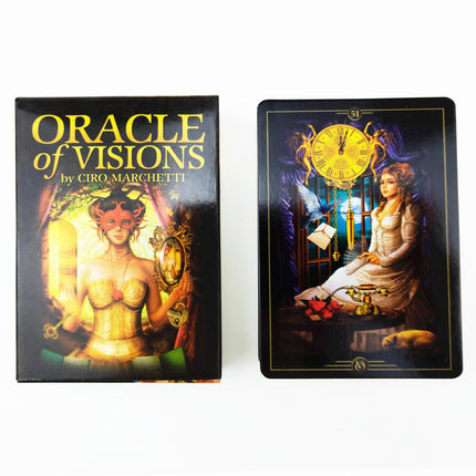 English Version Tarot Cards Set 10.5x7.5cm Color Box