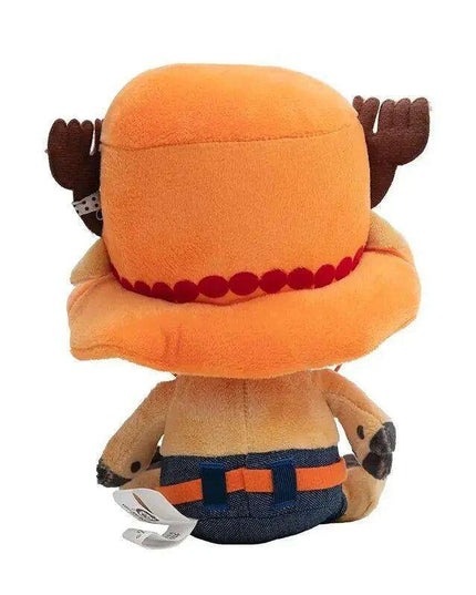 Charming Anime Plush Doll Set - Luffy, Chopper, Ace & Law - 25CM Collectible Figures for Kids and Loved Ones