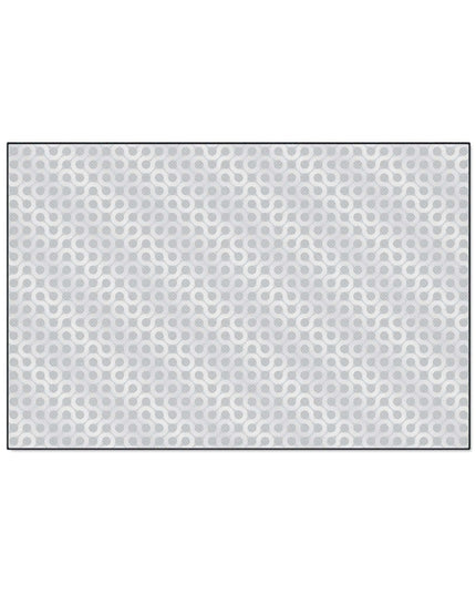 Luxurious Geometric Polyester Area Rug with Chic Black Accents - Exclusive Maison d'Elite Design