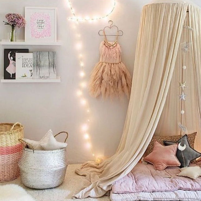 Peekaboo Studio Children's Dome Bed Curtain Tent - Easy Setup & Cozy D