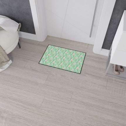 Luxury Blue Blossom Floor Mat: A Touch of Elegance for Your Home
