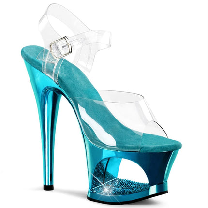 Peekaboo Studio Women's Stiletto Cheongsam Sandals - Pole Dance Design