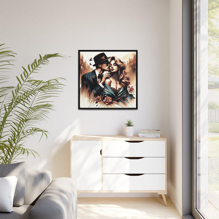 Romantic Elegance - Stylish Matte Canvas Wall Art