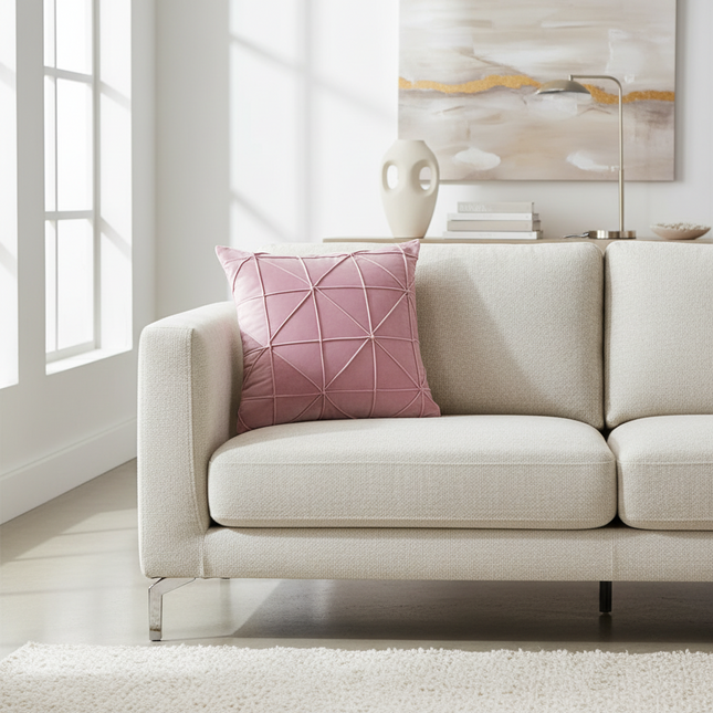 Solid Color Velvet Pillow Cushion Cover