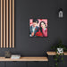 Elegant Couple Matte Canvas Wall Art for Valentine's Day