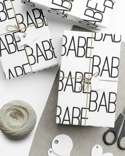 Chic Customizable Eco-Conscious Gift Wrap Collection