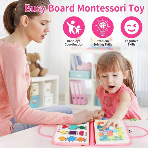 Montessori Parish Toys Interactive Cloth Storybook - Educational Wonder