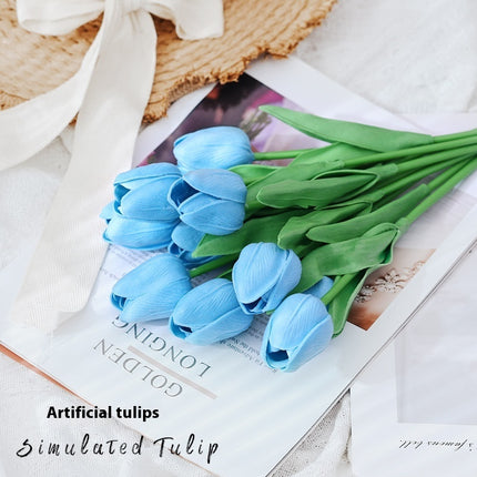 Peekaboo Studio Tulip Artificial Flower Arrangement - Realistic & Vibr