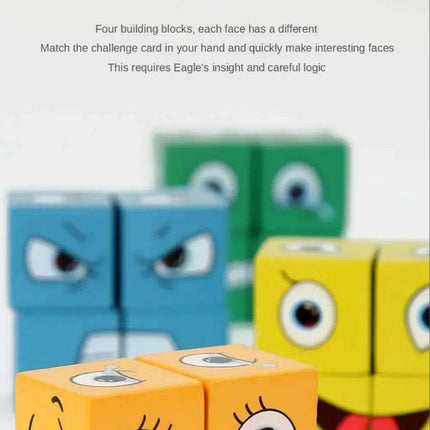 Emoticon Adventure Eco-Friendly Puzzle Set: Fun Learning Tool for Kids