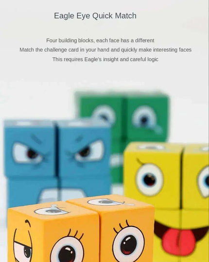 Emoticon Adventure Eco-Friendly Puzzle Set: Fun Learning Tool for Kids