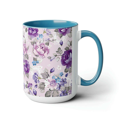 Elegant Duo: Maison Two-Tone Ceramic Coffee Cups