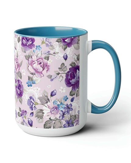 Elegant Duo: Maison Two-Tone Ceramic Coffee Cups