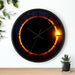 Elegant Wooden Frame Wall Clock for Luxurious Holiday Decor
