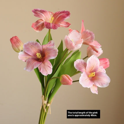 Peekaboo Studio Luxury Tulip Artificial Flower - Realistic & Elegant D