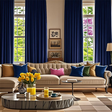 Luxury Wrinkle FREE Faux Suede Curtain