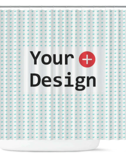 Personalized Polyester Shower Curtain