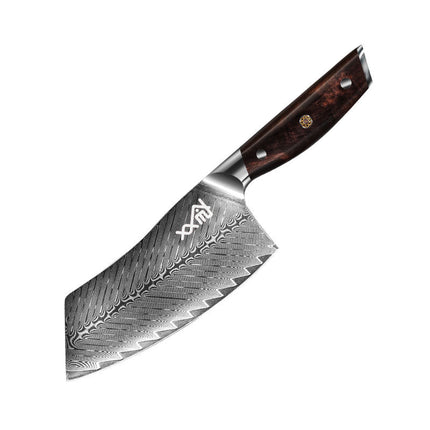 Damascus Kitchen Knife For Slicing Meat And Cutting Fruit